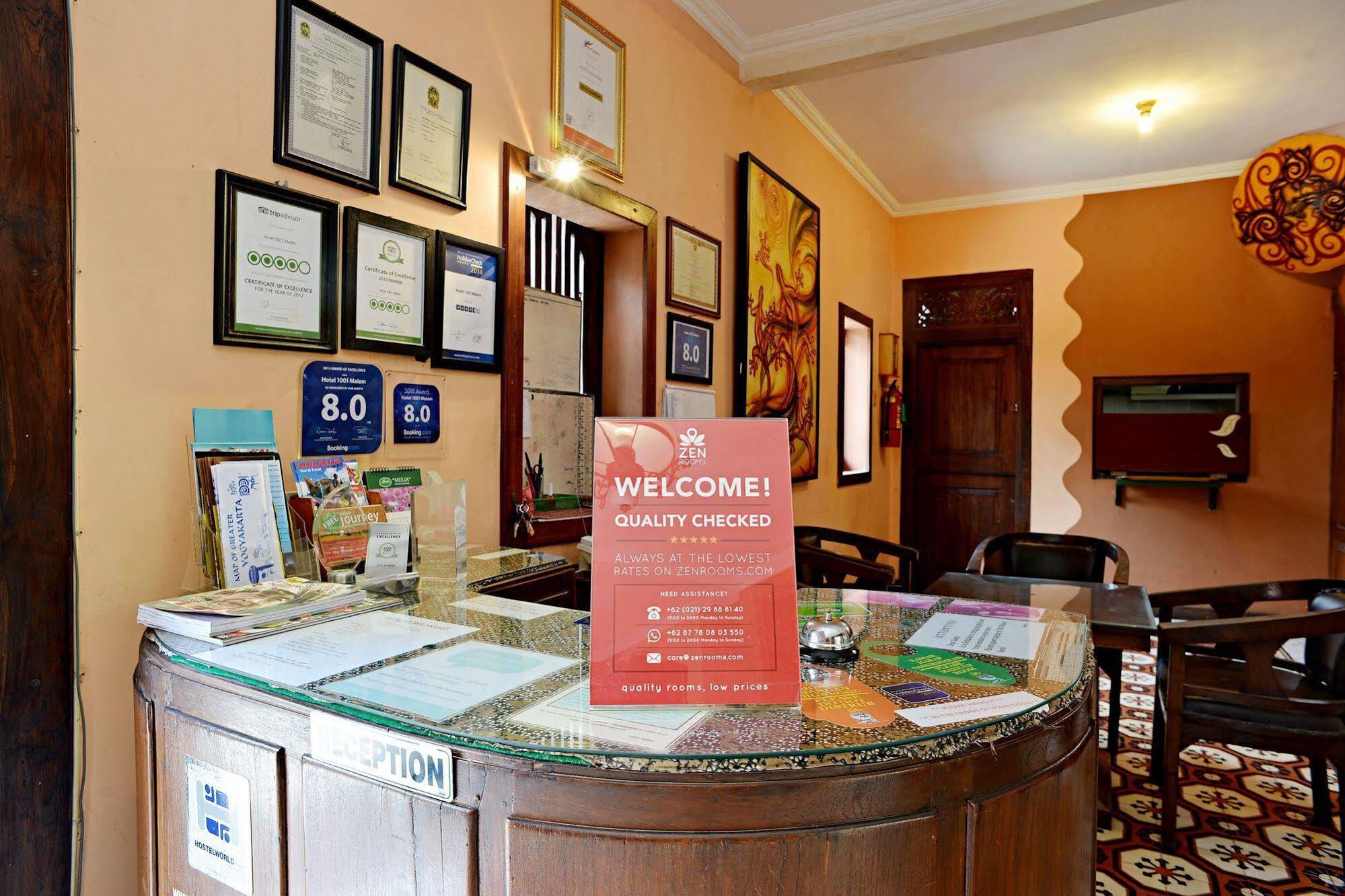 Zen Rooms Malioboro Sosrowijayan Wetan Джокьякарта Экстерьер фото